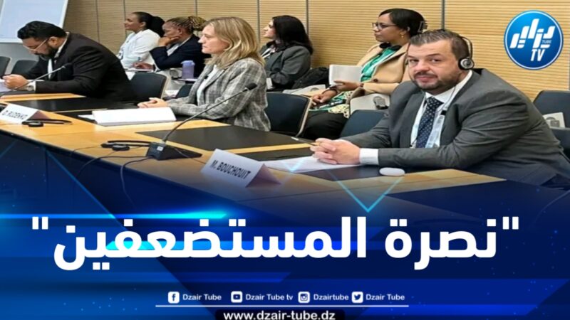 بوشويط يدعو من جنيف للوقوف إلى جانب الشباب المضطهد نصرةً للإنسانية 