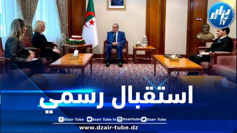 الوزير الأول يستقبل سفيرة جمهورية صربيا بالجزائر