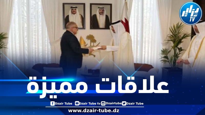 رئيس الجمهورية يوجه رسالة خطية لأمير قطر