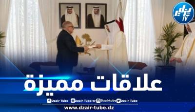رئيس الجمهورية يوجه رسالة خطية لأمير قطر