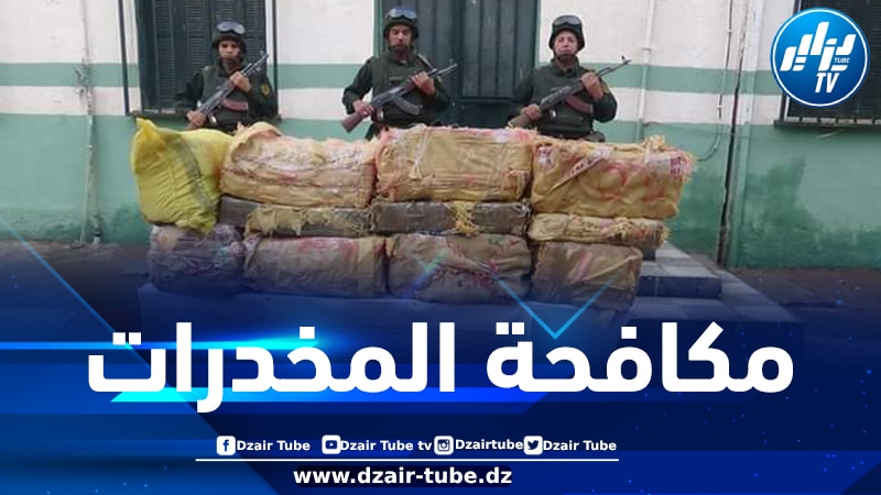 حجز أزيد من 8 قناطير من الكيف المعالج عبر الحدود مع المغرب