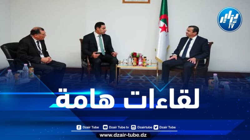 على هامش مؤتمر “ناباك”…عرقاب يجري لقاءات هامة