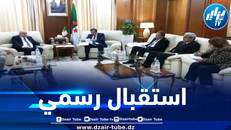 وزير الطاقة والمناجم يستقبل رئيس الشركة التركية “هاس أوزسلي 