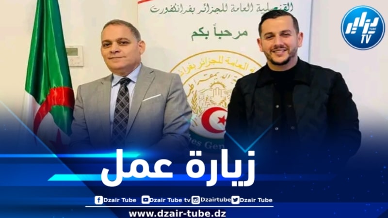 المشرف العام للقافلة الوطنية شاب فكرة يحل بألمانيا
