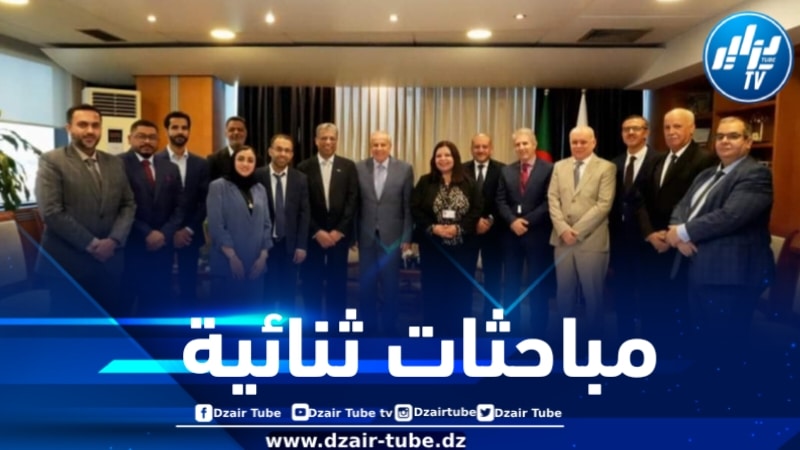 الرئيس المدير العام لسوناطراك يستقبل وفدًا رفيع المستوى عن شركة أوكيو العمانية