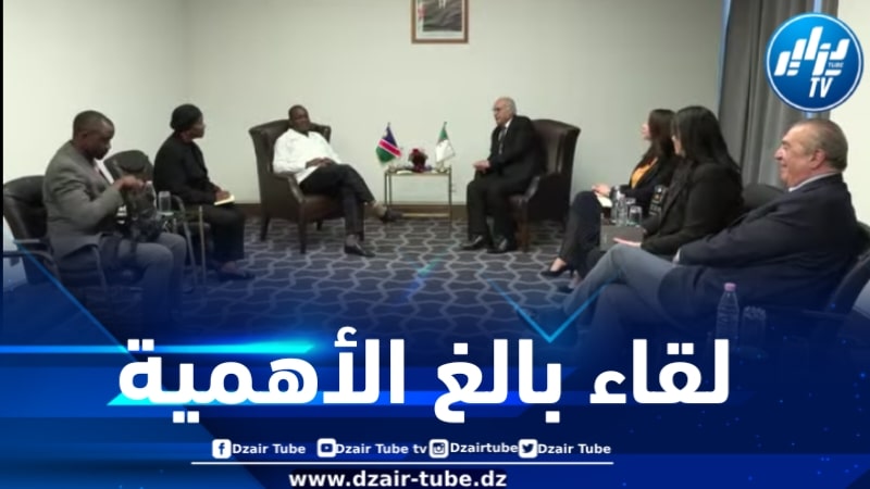 نحو عقد الدورة المقبلة للجنة الحكومية المشتركة بين الجزائر وناميبيا في أقرب الآجال