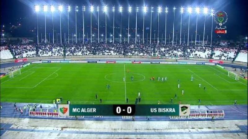 المحترف الأول : اتحاد بسكرة يفرض التعادل على مولودية الجزائر
