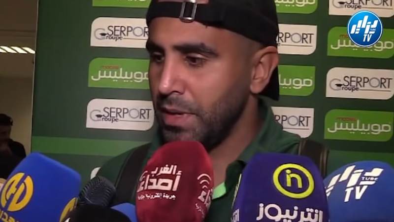 محرز :”لا يهم أن أكون هدافا في المنتخب وهدفي هو التأهل إلى المونديال”