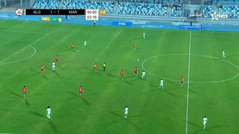 المنتخب الجزائري لأقل من 20 سنة يتعادل أمام نظيره المغربي