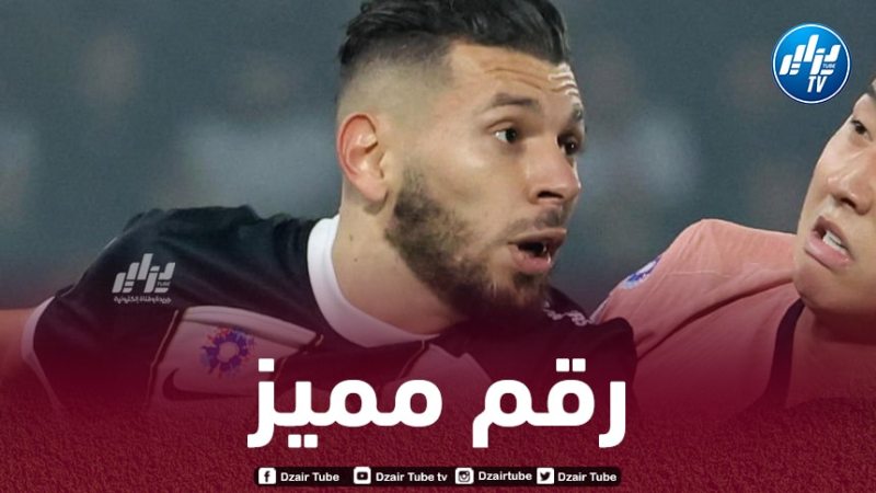 رقم مميز لـ”فريد الملالي” في لقاء فريقه أمام باريس سان جيرمان