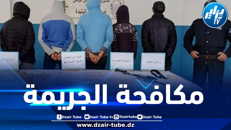 الإطاحة بشبكة إجرامية تسببت في إعاقة حركية  لمجوهراتي بالبليدة