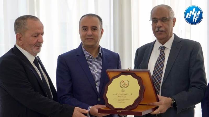 في إطار الدبلوماسية الرياضية….صادي يستقبل وفدا عن اتحاد شمال أفريقيا بمقر “الفاف”