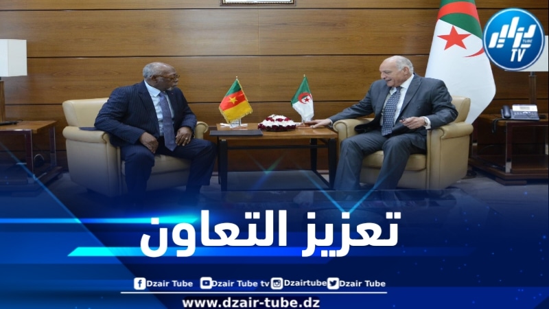 الوزير عطاف يستقبل نظيره الكاميروني