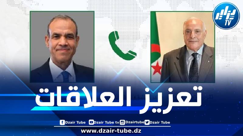 عطاف يتلقى مكالمة هاتفية من نظيره المصري…وهذا أهم ما دار بينهما