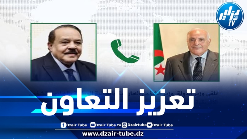 وزير الخارجية يتلقى مكالمة هاتفية من نظيره السوداني…وهذا أبرز ما دار بينهما