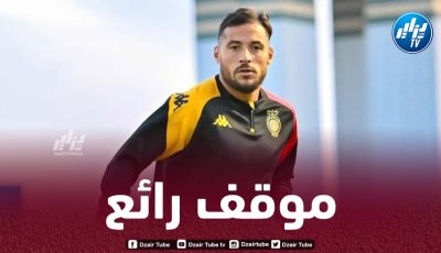 بلايلي يشارك في حملة لدعم القضية الفلسطينية