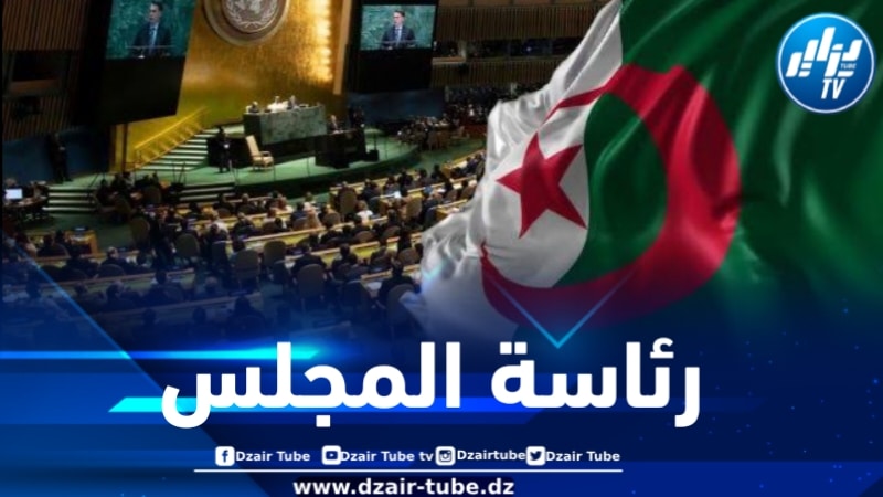 الجزائر تتولى رئاسة مجلس الأمن الدولي 