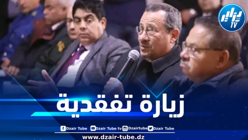وزير الأشغال العمومية يزور مشروع خط السكة الحديدية بشار – تندوف – غار جبيلات