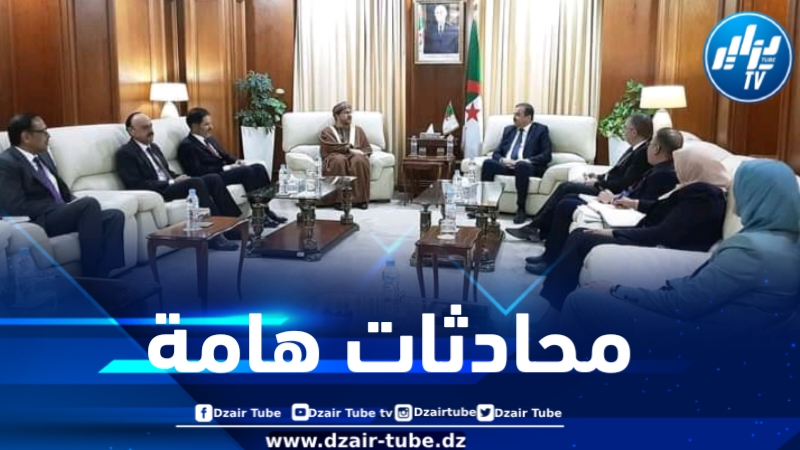 عرقاب يستقبل سفير سلطنة عمان وممثلاً عن مجموعة سهيل بهوان القابضة