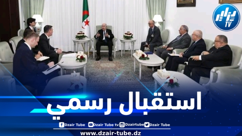 رئيس الجمهورية يستقبل نائب رئيس الوزراء الروسي
