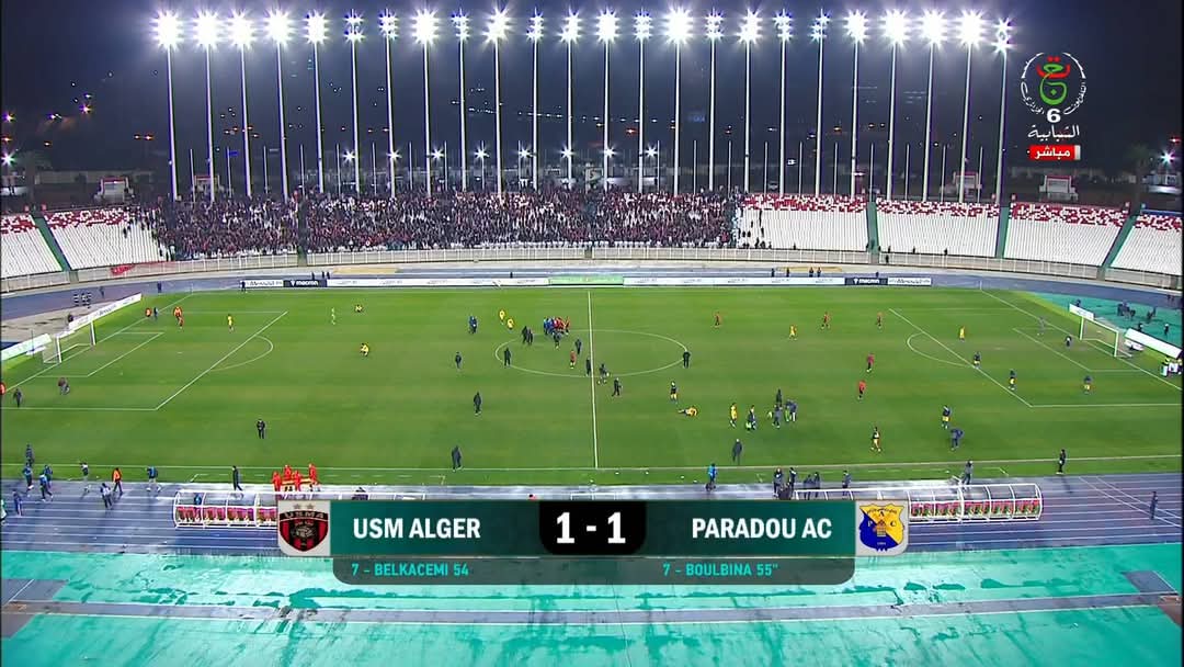 اتحاد العاصمة يتعادل مع أتليتيك بارادو