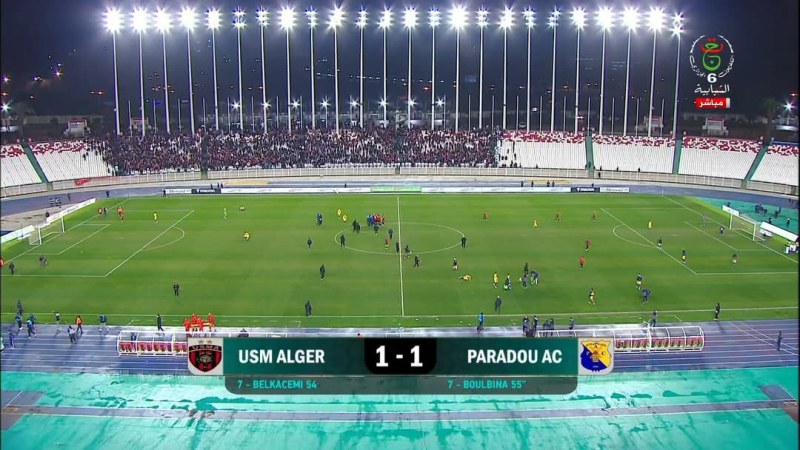اتحاد العاصمة يتعادل مع أتليتيك بارادو