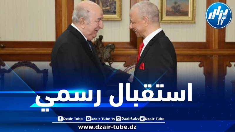 رئيس الجمهورية يستقبل رئيس حركة البناء الوطني