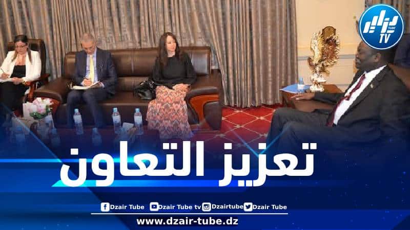 منصوري تبحث سبل تعزيز التعاون الزراعي بين الجزائر والسودان