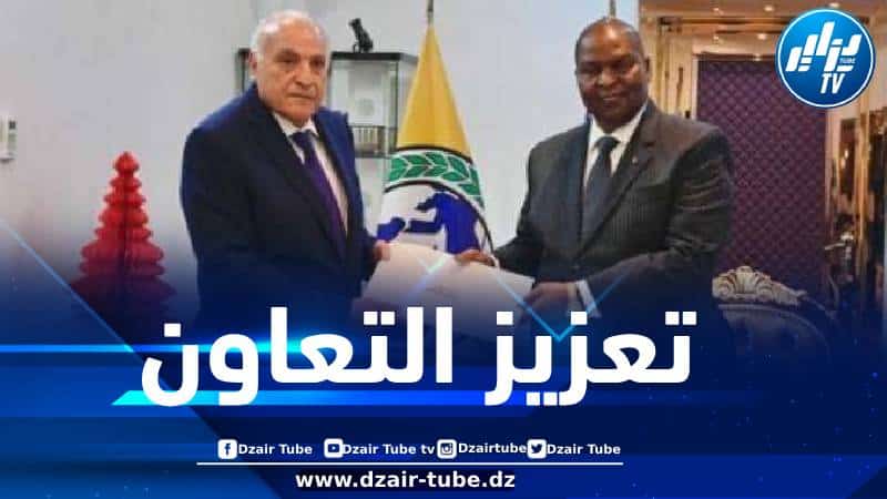 عطاف يسلم رسالة من الرئيس تبون إلى نظيره من إفريقيا الوسطى