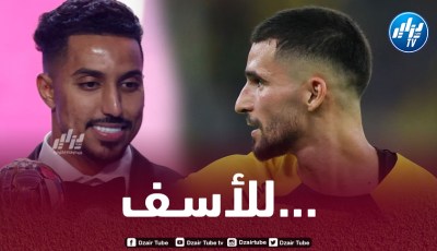 عوار يخسر جائزة أفضل رياضي عربي لصالح سالم الدوسري