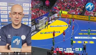 مدرب المنتخب الوطني لكرة اليد لدزاير توب : ضيعنا مباراة الدانمارك في الشوط الأول