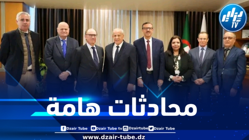 حشيشي يستقبل المدير التنفيذي لشركة تكنيكاس ريونيداس الإسبانية