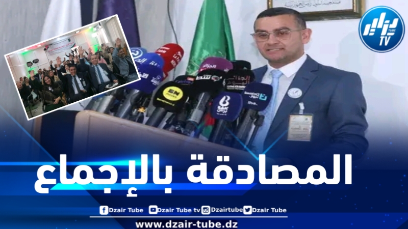 المصادقة بالإجماع على التقريرين المالي والأدبي للمنظمة الوطنية للصحافيين الجزائريين   