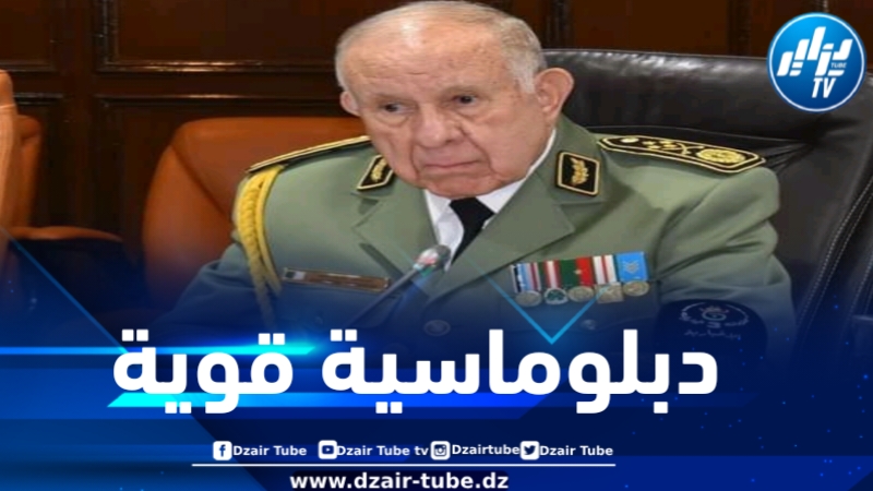 الفريق أول شنقريحة يشيد بالإنجازات التي تحققها الدبلوماسية الجزائرية