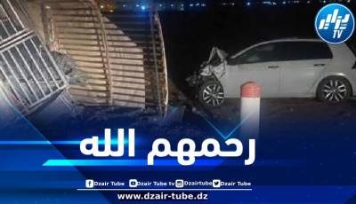 وفاة 4 أشخاص في حادثي مرور بتيارت وباتنة