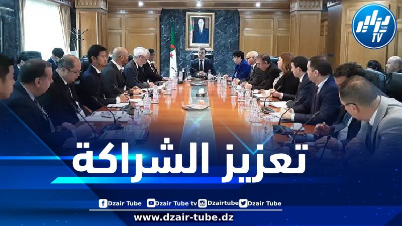 عرقاب يستقبل وفدًا من منظمة التجارة الخارجية اليابانية – جيترو