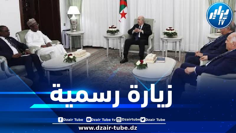 رئيس الجمهورية يستقبل وزير خارجية النيجر