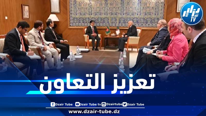 عطاف يستقبل الأمين العام لوزارة الشؤون الخارجية لبنغلاديش