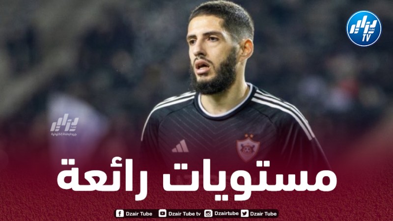 بن زية يعود إلى التهديف في الدوري الأذربيجاني ويصل للمساهمة رقم 16