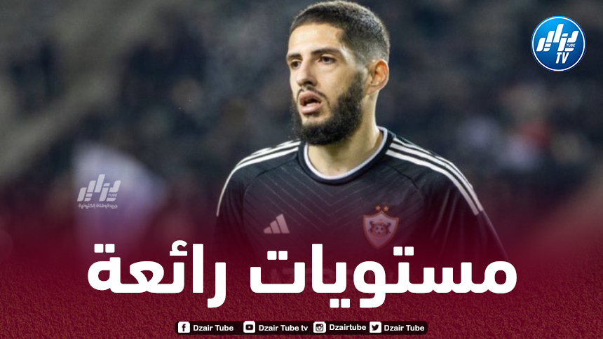بن زية يعود إلى التهديف في الدوري الأذربيجاني ويصل للمساهمة رقم 16