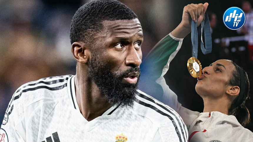نجم ريال مدريد الإسباني روديغر يدعم خليف :  “إلى إيمان.. إبقــــــــــــــي قوية دائما “
