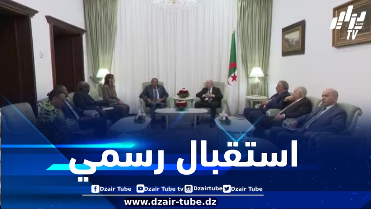 رئيس الجمهورية يستقبل الرئيس التنزاني الأسبق