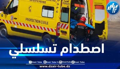 6 جرحى في حادث مرور بتيبازة