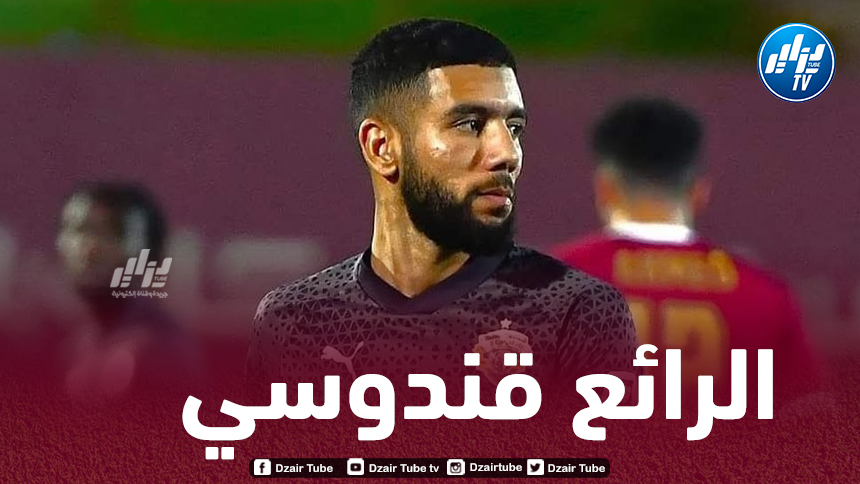 قندوسي يزين التشكيلة المثالية للدوري المصري