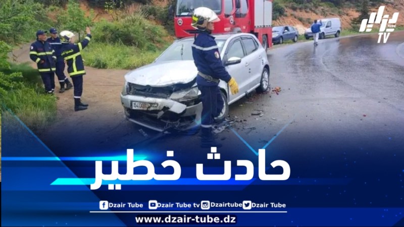 المدية : 03 جرحى في حادث مرور بالعمارية