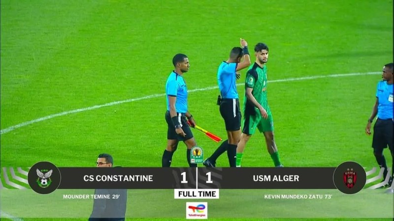 كأس الكاف: شباب قسنطينة يتعادل مع إتحاد العاصمة