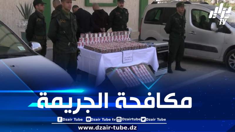 الدرك الوطني بالوادي يوقف 07 أشخاص ويحجز 72210 قرص مهلوس