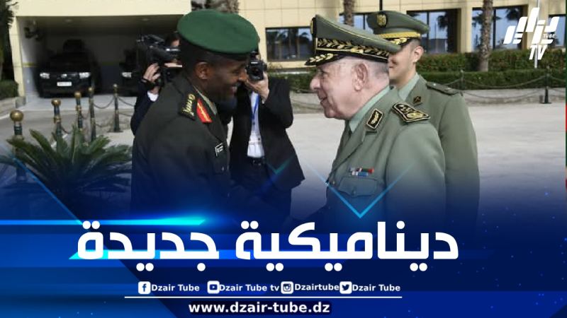 الفريق أول شنقريحة يستقبل رئيس أركان الدفاع الرواندي