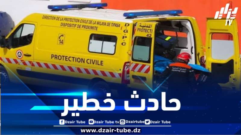 المدية : 03 جرحى في حادث انحراف سيارة بسغوان
