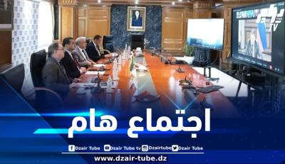 الوزير عرقاب يشارك في اجتماع وزاري يضم 08 بلدان من مجموعة أوبك+